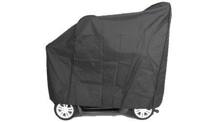 A black Drive® power scooter cover.